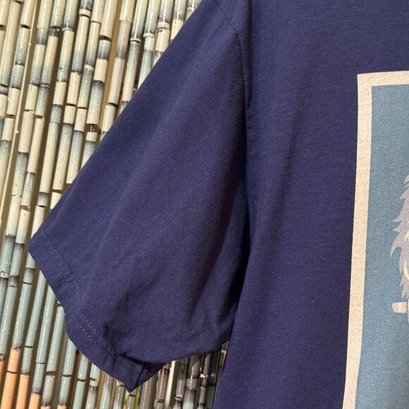 Bernie Sanders Hindsight Is 2020 Campaign Tee, Cotton T-Shirt, Blue, Large - Picture 5 of 11